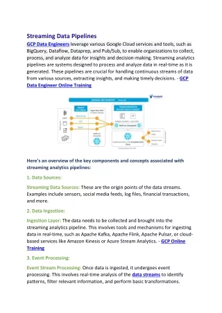 GCP Data Engineer Online Course | Visualpath