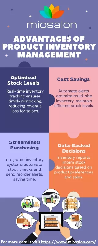 Advantages of Product Inventory management