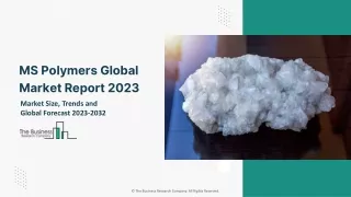 MS Polymers Global Market Size, Share, Trends Analysis, By Product Type, By Application, By End User, By Region and Segm