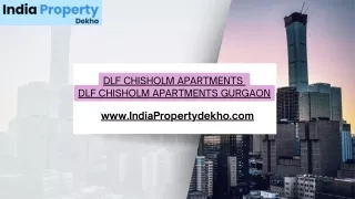 DLF CHISHOLM APARTMENTS