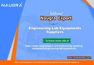 Engineering Lab Equipments Suppliers
