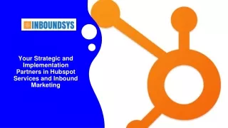 Inboundsys - Your Strategic and Implementation Partners in Hubspot Services