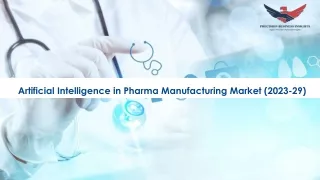 Artificial Intelligence in Pharma Manufacturing Market Size Analysis 2023