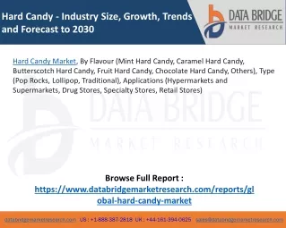 Hard Candy Market