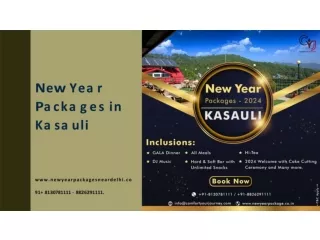 New Year 2024 in Kasauli | New Year Packages in Kasauli