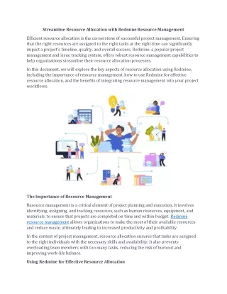 Streamline Resource Allocation with Redmine Resource Management