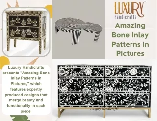 Amazing Bone Inlay Patterns in Pictures