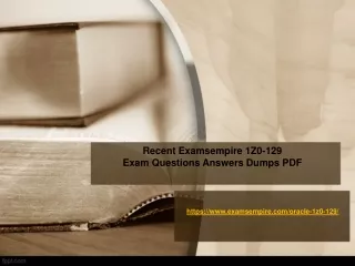 Latest 2023 1Z0-129 Exam Questions Answers Dumps PDF Examsempire