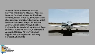 Aircraft Exterior Mounts Market PDF