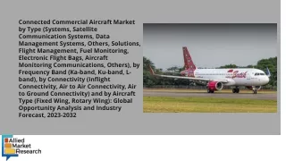 Connected Commercial Aircraft Market PDF