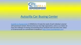 Auto Zilla Car Buying Center