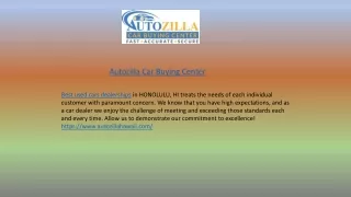 Car Buying Sites Honolulu