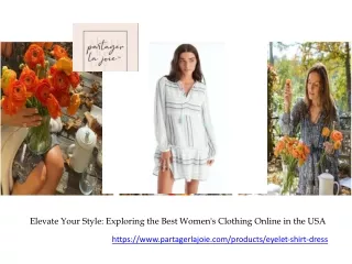 Elevate Your Style Exploring the Best Women's Clothing Online in the USA