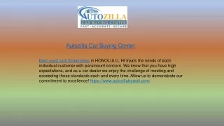 Car Buying Sites Honolulu