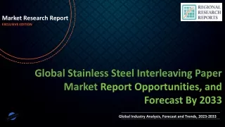 Stainless Steel Interleaving Paper Market is Expected to Gain Popularity Across the Globe by 2033