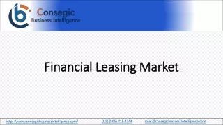Financial Leasing Market Demand  & Comprehensive Analysis of the Industry