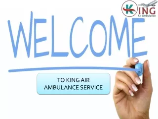 Emergency King Air Ambulance Service in Guwahati, Assam