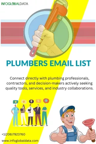 B2B Plumbers Email List - InfoGlobalData