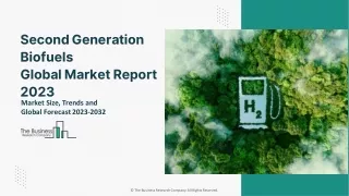 Second Generation Biofuels Market Trends, Share Report, Major Drivers By 2032