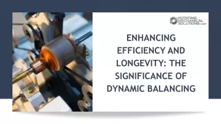 Dynamic Balancing Services
