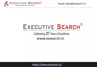 Top Executive Search Consulting Firms India