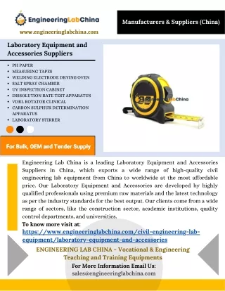 Top Laboratory Equipment and Accessories Suppliers in China