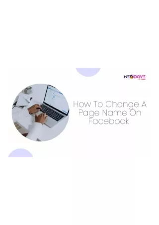 How To Change A Page Name On Facebook