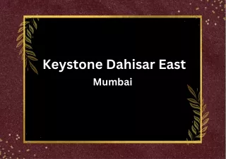 Keystone Dahisar East Mumbai Brochure