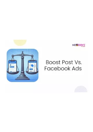 Boost Post Vs Facebook Ads What’s the difference