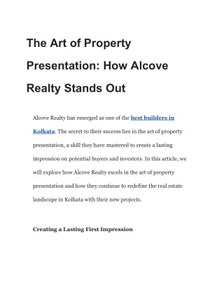 The Art of Property Presentation_ How Alcove Realty Stands Out