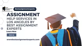 Assignment help services In Los Angeles Online