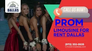 Prom Limousine For Rent Dallas