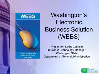 Washington’s Electronic Business Solution (WEBS)
