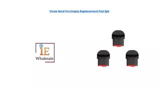 Smok Nord Pro Empty Replacement Pod 3pk