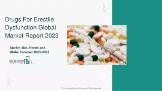 Drugs For Erectile Dysfunction Market Size, Trends, Share Report, Forecast 2032