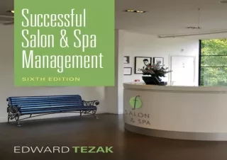 PDF Successful Salon and Spa Management