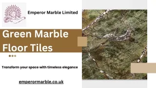 Green Marble Floor Tiles