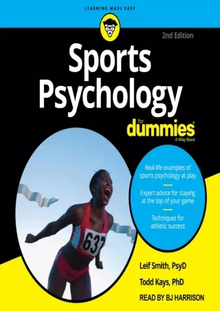 PDF_ Sports Psychology for Dummies, 2nd Edition