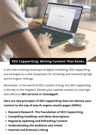 SEO Copywriting Writing Content That Ranks