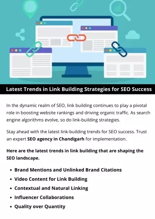 Latest Trends in Link Building Strategies for SEO Success