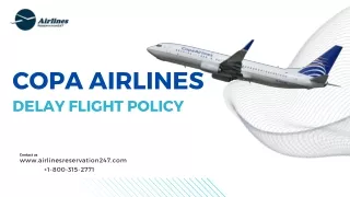 Copa Airlines Delay Flight Policy