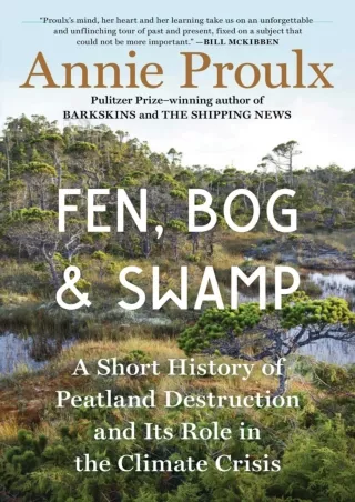 Read ebook [PDF]  Fen, Bog and Swamp: A Short History of Peatland Destruction an