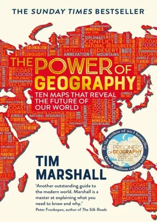 Read ebook [PDF]  The Power of Geography: Ten Maps that Reveal the Future of Our