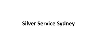 Silver Service Sydney