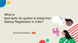 Startup India Registration