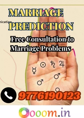 Marriage Prediction _ Free Consultation to Marriage Problems