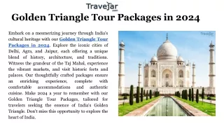 Golden Triangle Tour Packages in 2024