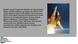 Rocket Liquid Propulsion Market PDF