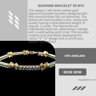 DIAMOND BRACELET in NYC