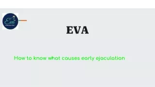 how to know what causes early ejaculation